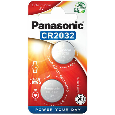 Panasonic CR 2032 batteria al litio 2 pezzi
