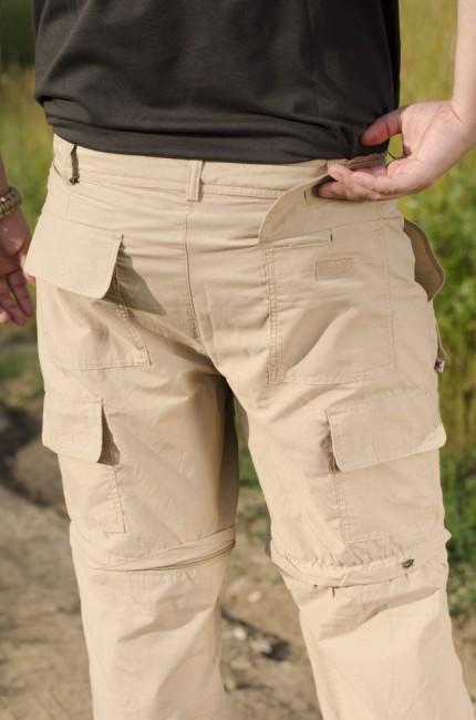 Fox Multifunctional Microfiber Pants, Khaki