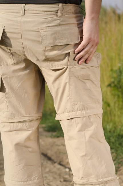 Fox Multifunctional Microfiber Pants, Khaki