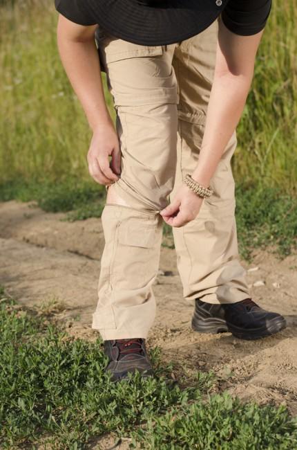 Fox Multifunctional Microfiber Pants, Khaki