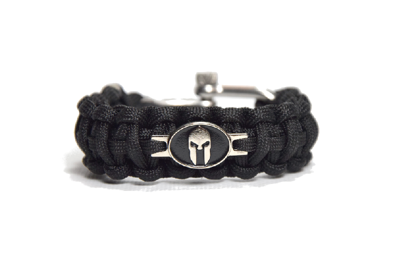 Cordell Spartan braccialetto larghezza 2,1 cm, nero, fibbia in metallo