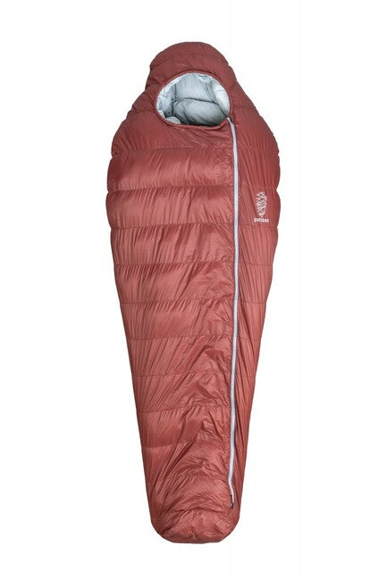 Patizon Dpro sacco a pelo ultraleggero 290 L sinistra, rosso scuro/argento