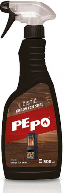 PE-PO detergente per vetri da camino 500 ml