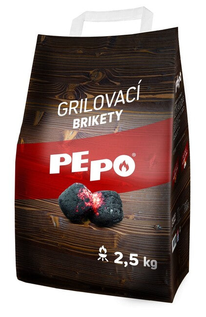 PE-PO Bricchetti per barbecue 2,5 kg