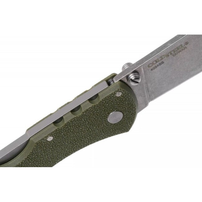 Cold Steel Boss coltello da chiusura, verde od