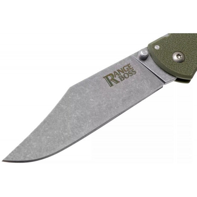 Cold Steel Boss coltello da chiusura, verde od