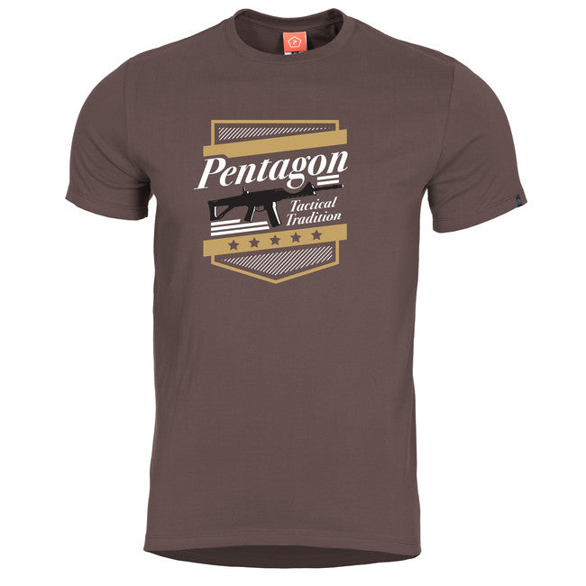 Pentagon Maglietta A.C.R., marrone