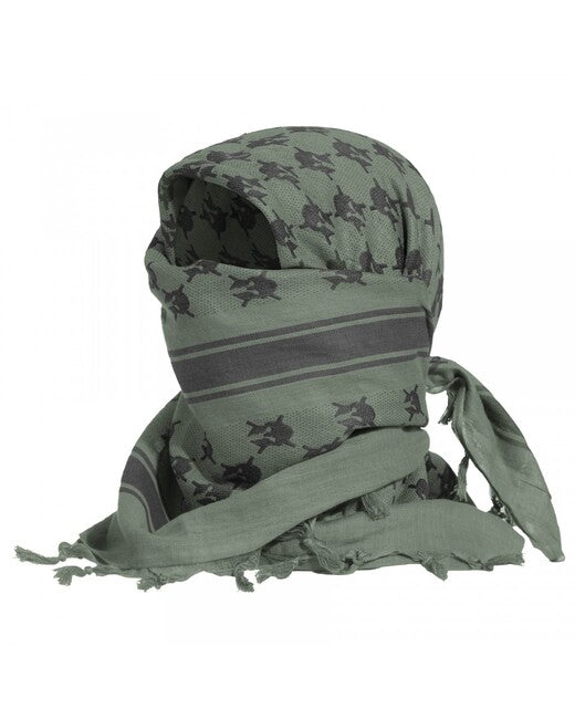 Pentagon Atreus sciarpa palestinese 110 x 110 cm, verde mimetico