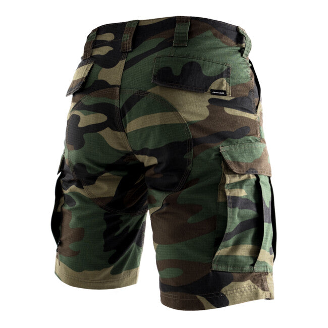 Pentagon Pantaloncini BDU 2.0 Rip Stop, terra di bosco