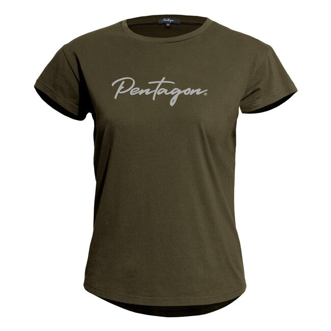Pentagon Whisper Calligraphy maglietta corta, ral7013