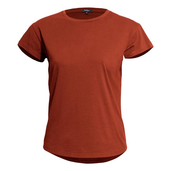 Pentagon Tee Whisper da donna Blank off, rosso marroncino