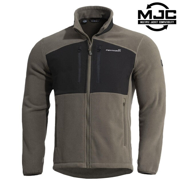 Pentagon Ajax giacca in pile, grigio scuro