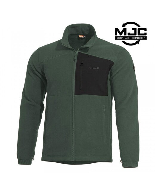Pentagon Athos 2.0 giacca in pile, verde forest night