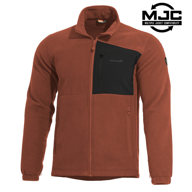 Pentagon Athos 2.0 giacca in pile, rossa