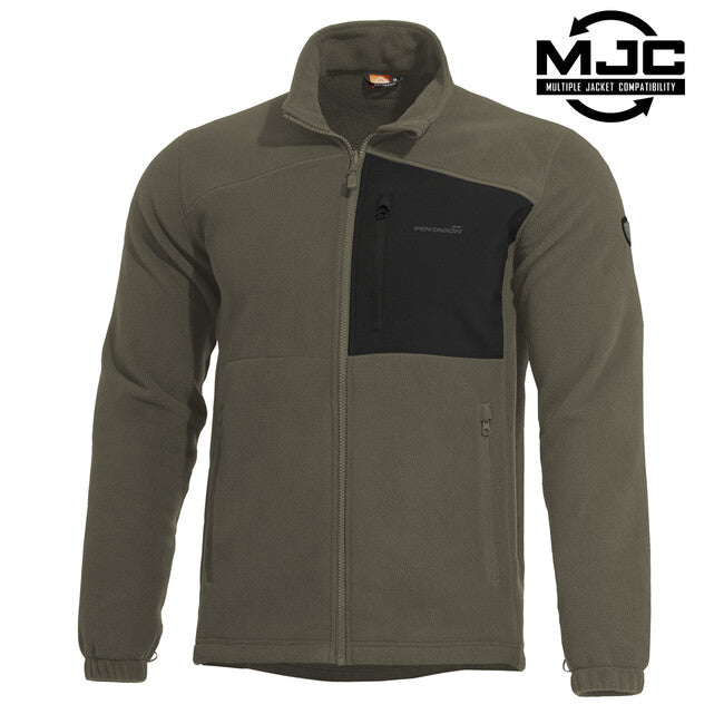 Pentagon Athos 2.0 giacca in pile, oliva