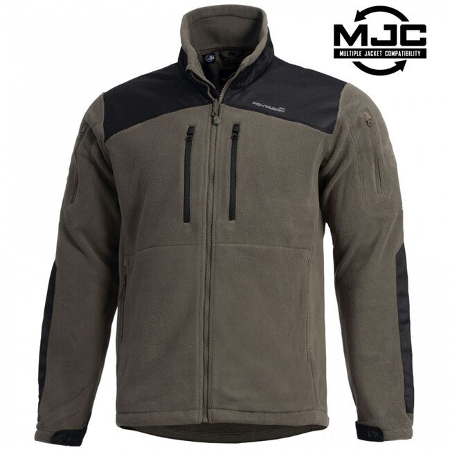 Pentagon Nestor Tactical giacca in pile, grigio scuro