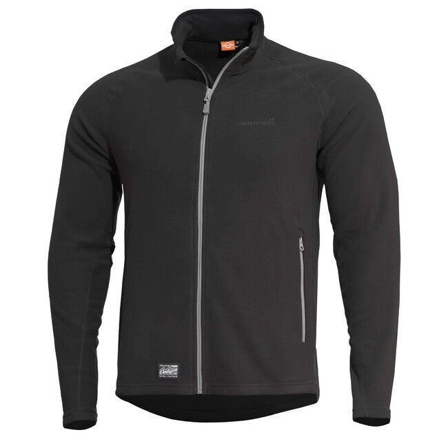 Pentagon Arkos felpa in pile, blk/wg
