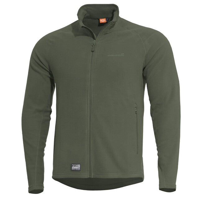 Pentagon Arkos felpa con cappuccio in pile, oliva