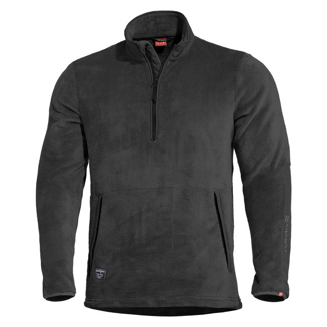 Pentagon Grizzly felpa in pile, nera