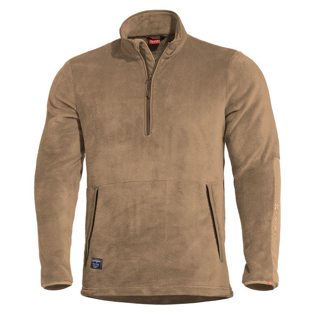 Pentagon Grizzly felpa in pile, coyote