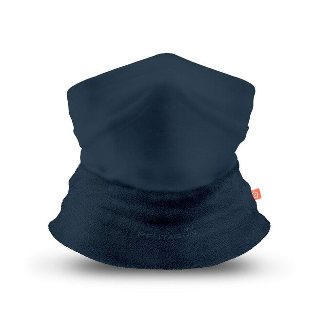 Pentagon scaldacollo in pile, blu navy