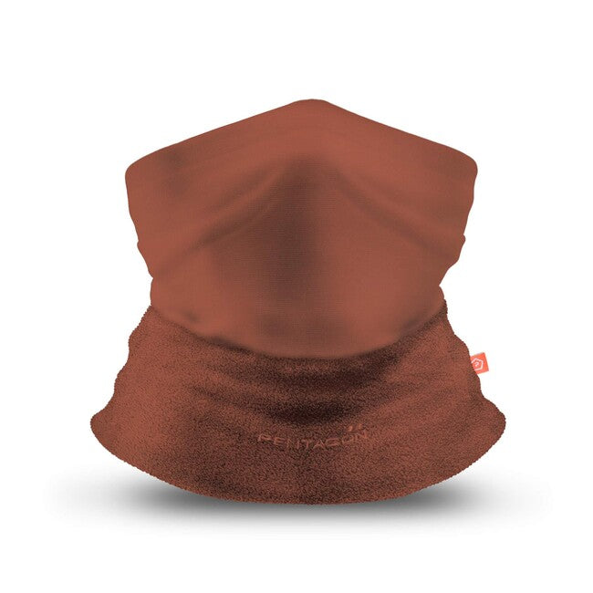 Pentagon Collo in pile invernale, rosso maroon