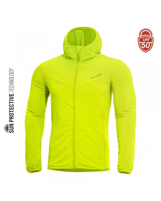 Pentagon Helios Sun giacca con protezione SPF +50, gialla fluo
