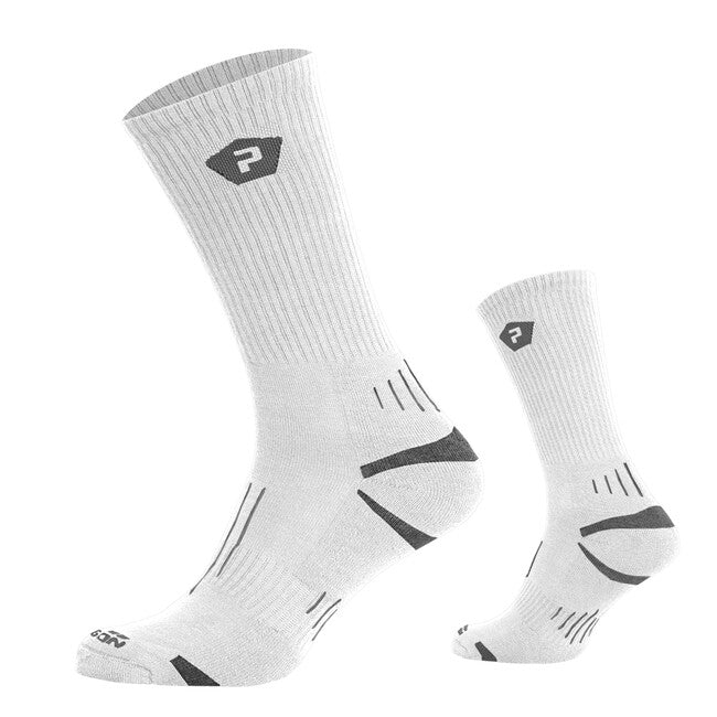 Pentagon Iris Coolmax Mid calze, bianche