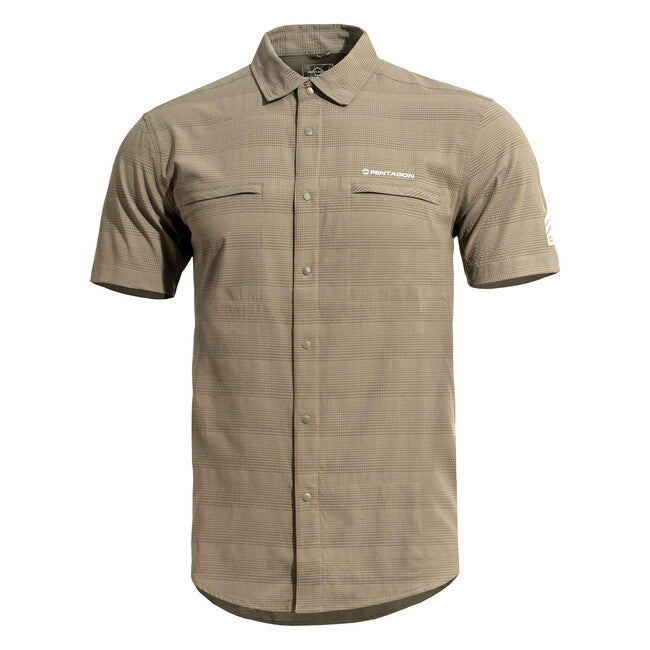 Pentagon Camicia Ripple Sunproof, kaki
