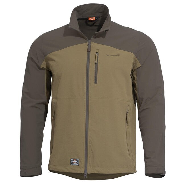Pentagon Elite giacca softshell leggera, coyote/mix