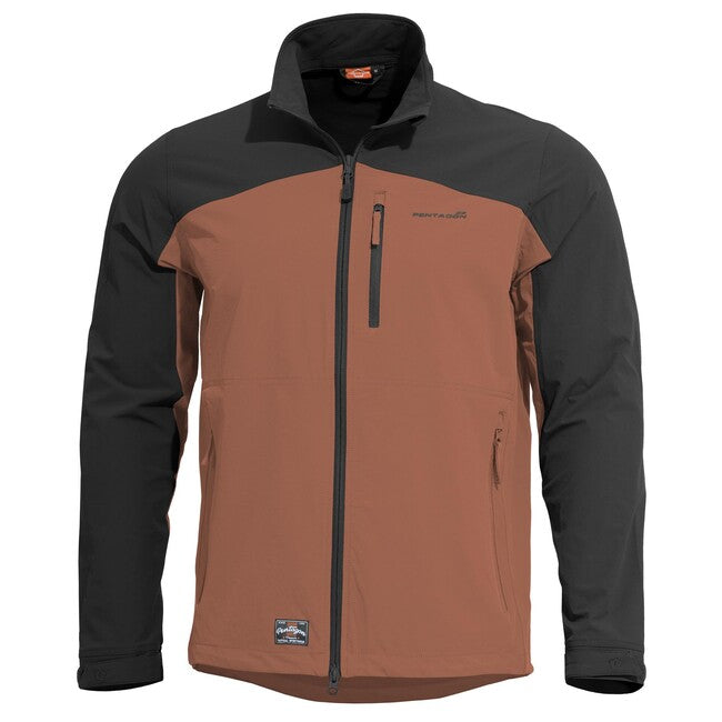 Pentagon Elite giacca softshell leggera, rossa marroncino