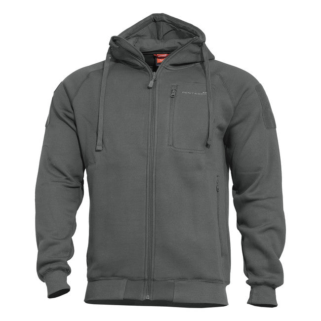 Pentagon Leonidas 2.0 felpa con cappuccio, grigia