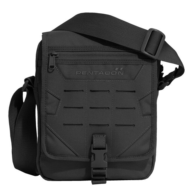 Pentagon Messenger borsa a tracolla, nera