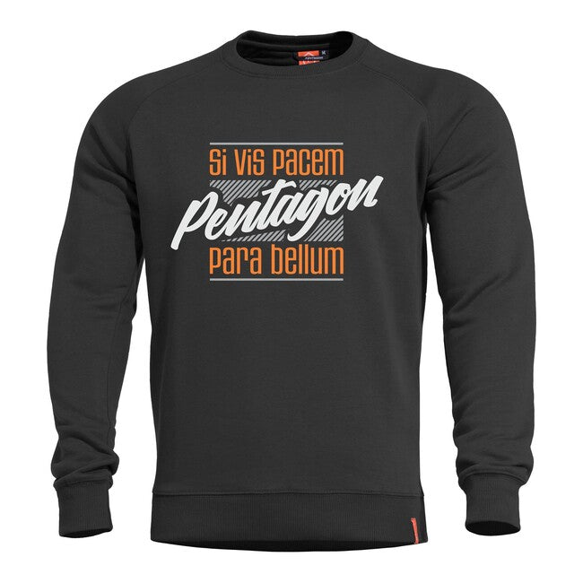 Pentagon Hawk felpa, nera