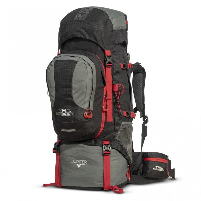 Pentagon Jupiter zaino outdoor 60+10L, grigio cenerino