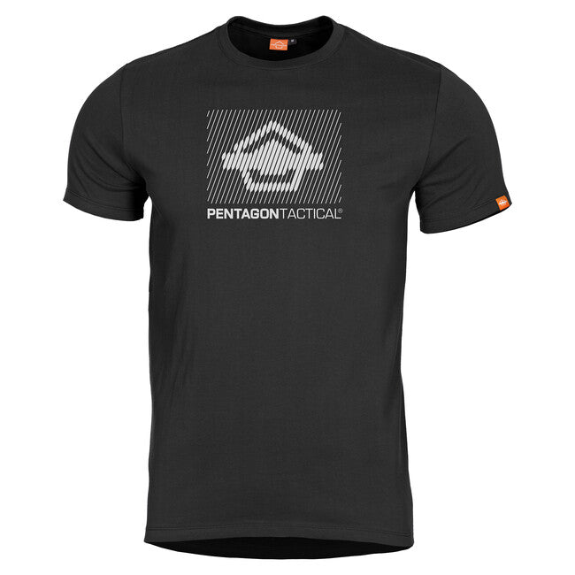 Pentagon Parallel t-shirt, nero