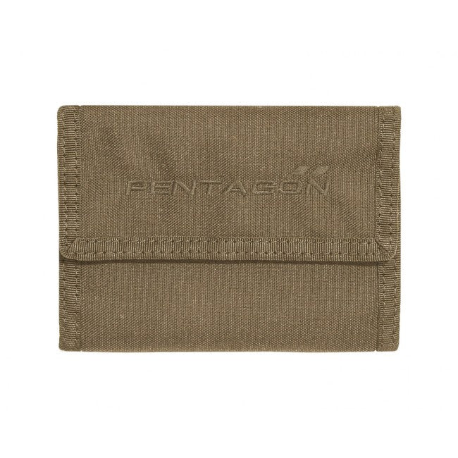 Pentagon Stater 2.0 portafoglio con velcro, coyote
