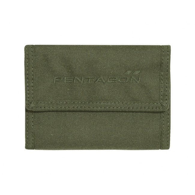 Pentagon stater 2.0 portafoglio con chiusura a strappo, oliva