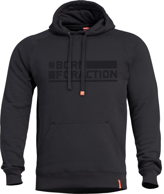 Pentagon Phaeton Born for Action felpa con cappuccio, nera