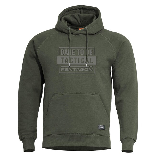 Pentagon Phaeton Dare to Be Tactical felpa con cappuccio, verde mimetico