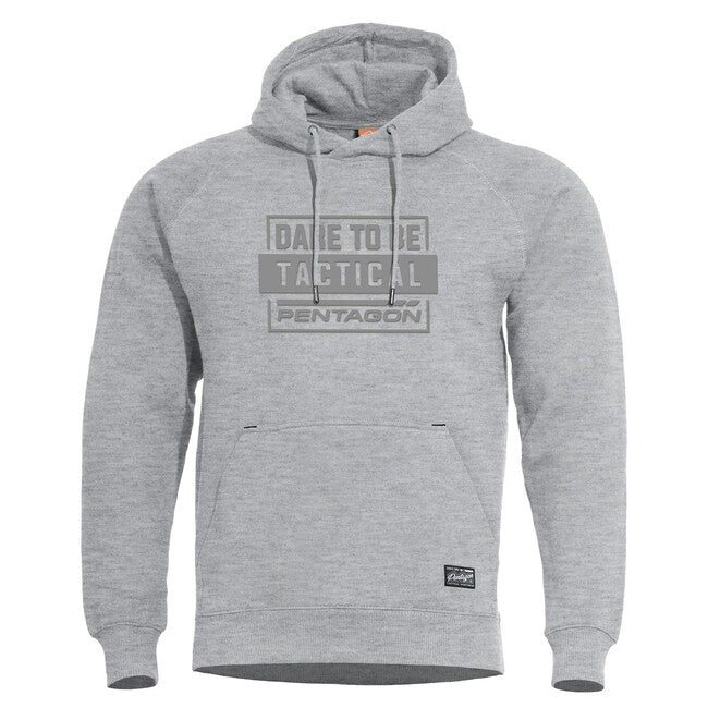 Pentagon Phaeton "Dare to Be Tactical" felpa con cappuccio, melange