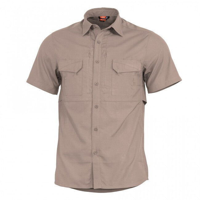 Pentagon Plateau camicia a maniche corte, kaki