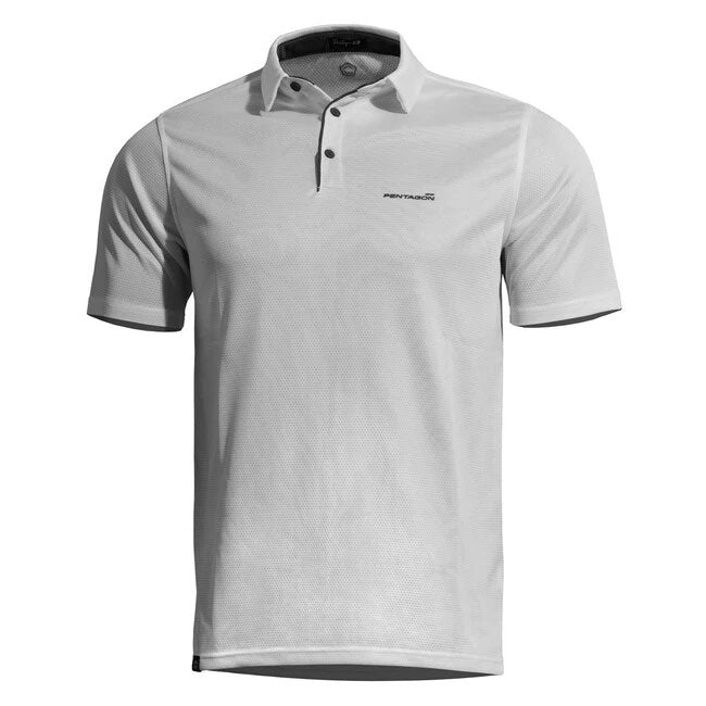 Pentagon Vanquish Polo, bianca