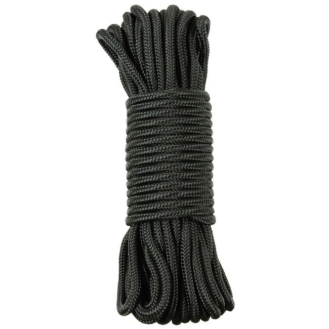 Pentagon Corda in polipropilene 15 metri 10mm, nero