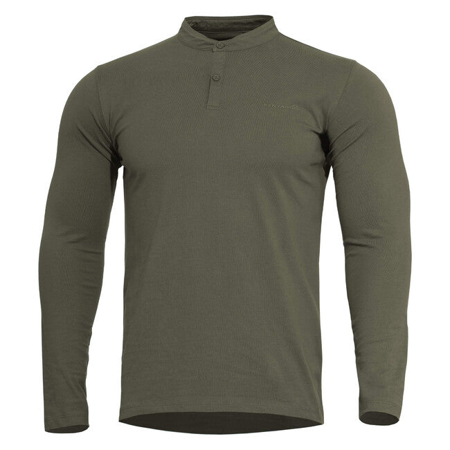 Pentagon Romeo Henley 2.0 maglietta a maniche lunghe, oliva
