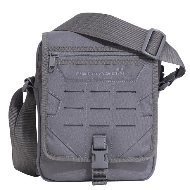 Pentagon Messenger Sling borsa a tracolla, grigia