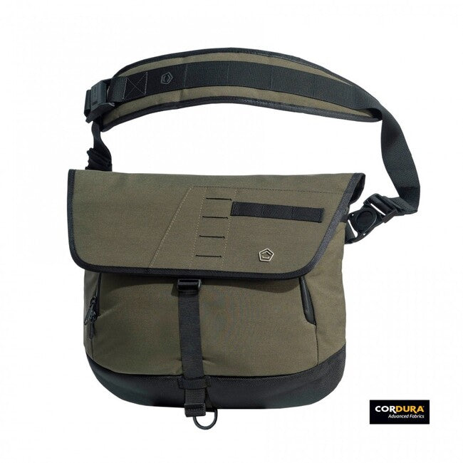 Pentagon Consul Side Messenger borsa, grigio scuro