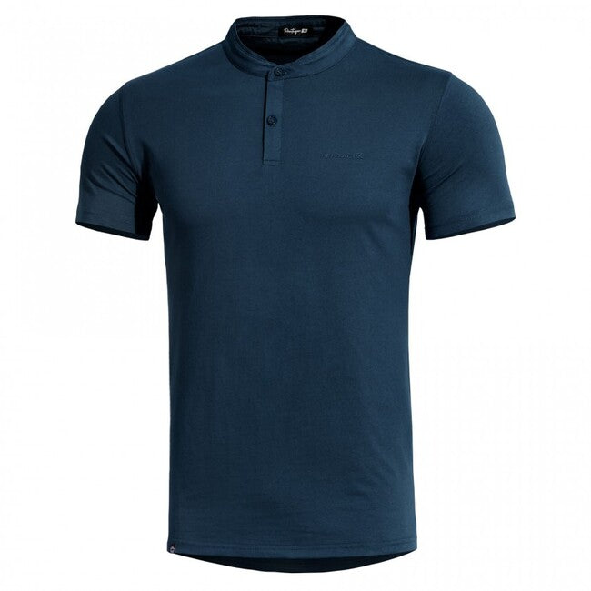 Pentagon Romeo Henley t-shirt, blu notte
