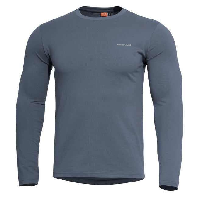 Pentagon Ageron 2.0 maglietta a maniche lunghe, charcoal blue