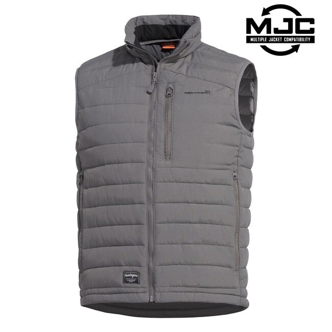 Pentagon Arcadian gilet, grigio cenere